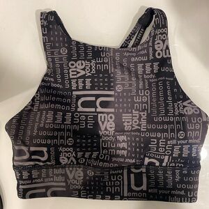 Lululemon high-neck sports bra